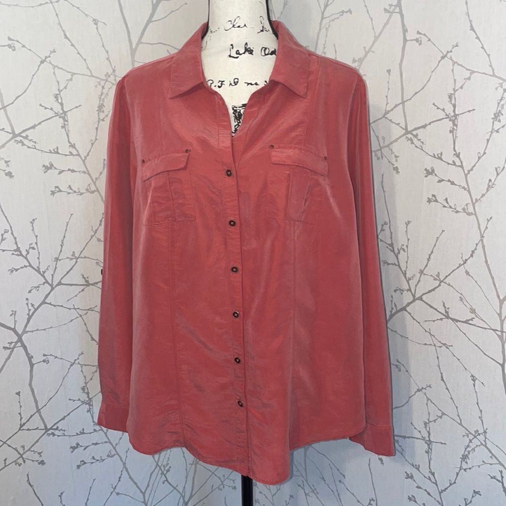 Roz & Ali button up, Size 1X‎